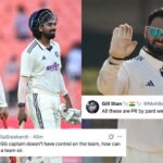 1779275429106 shubman gill accused of playing politics with rishabh pant