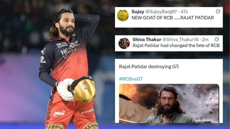 “New GOAT Of RCB”: Fans Crown Rajat Patidar Over Virat Kohli After His Dharamsha – न्यू जीओएटी ऑफ आरसीबी: रजत पटीदार ने विराट कोहली को पीछे छोड़ दिया