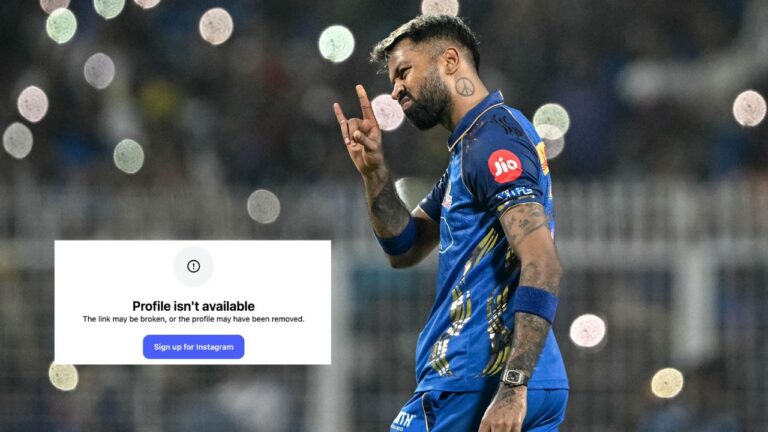 Hardik Pandya Follows Arshdeep Singh’s Footsteps, Removes His Entire Digital Tra – हार्दिक पांड्या ने इंस्टाग्राम अकाउंट किया डीएक्टिवेट: क्या है विवादों की असल वजह?