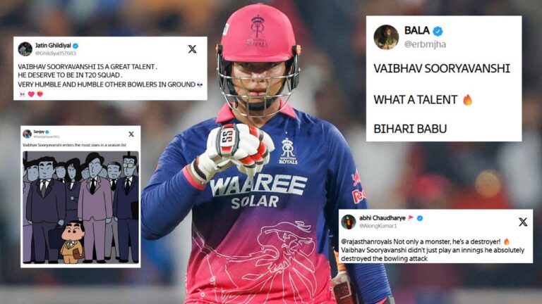 Internet Bows Down To Vaibhav Sooryavanshi After 29-Ball 97 Madness In IPL Elimi – वैभव सूर्यवंशी का IPL एलिमिनेटर में धमाका: 29 गेंदों में 97 रनों की तूफानी पारी