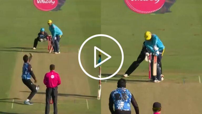Watch- Pakistan’s Forgotten Spinner Outfoxes Warwickshire Captain In T20 Blast – वाइटैलिटी ब्लास्ट: पाकिस्तान के स्पिनर उसामा मीर ने अपनी गेंदबाजी से वारविकशायर को किया पस्त