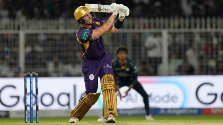KKR vs GT: फिन एलन, रघुवंशी और ग्रीन की आतिशी बल्लेबाजी से कोलकाता की शानदार जीत