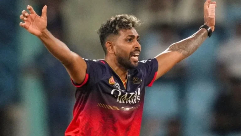 IPL 2026: नुवान तुषारा बाहर, आरसीबी में शामिल हुए रिचर्ड ग्लीसन
