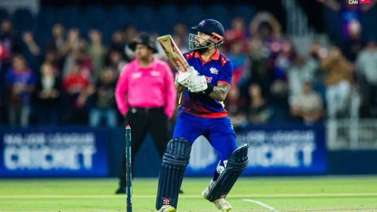 6,6,6,6,6,6: Kushal Bhurtel emulates Yuvraj Singh and Kieron Pollard with six sixes in an over
