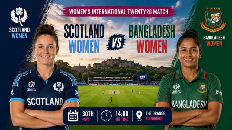 Scotland Women vs Bangladesh Women 2nd T20I Match, Dream 11 Prediction, Fantasy – स्कॉटलैंड महिला बनाम बांग्लादेश महिला दूसरा T20I: फैंटेसी क्रिकेट टिप्स और मैच प्रेडिक्शन