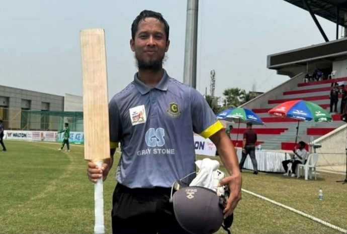 ढाका प्रीमियर लीग: शहादत हुसैन के शानदार शतक से गुलशन क्रिकेट क्लब की बड़ी जीत