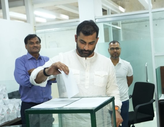 उपस्में सीसीए क्रिकेट बोर्ड के क्लिक्त का आयोजन