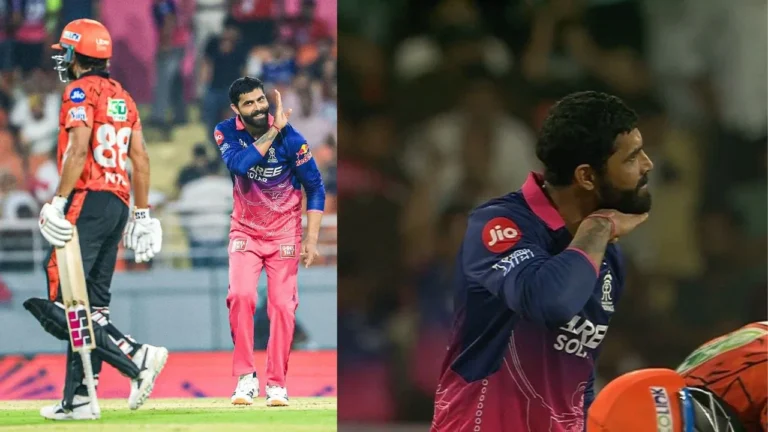 Ravindra Jadeja brings out ‘Pushpa’ celebration after dismissing Nitish Kumar Re – IPL 2024: रविंद्र जडेजा का ‘पुष्पा’ सेलिब्रेशन, SRH के खिलाफ नीतीश रेड्डी को आउट कर जीता दिल