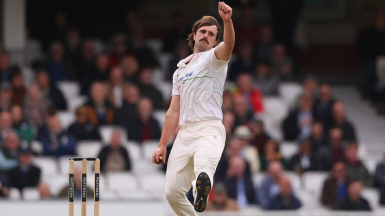 Rehan Ahmed in the thick of the action as Leicestershire take control