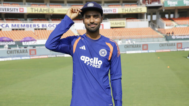 India bat first, Suthar gets maiden Test cap