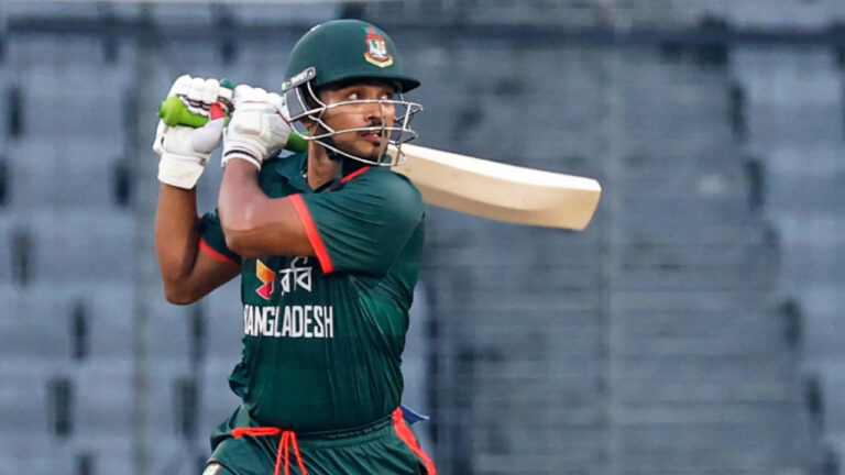 Shanto leads Bangladesh in final ODI; Australia bring in Peake and Dwarshuis