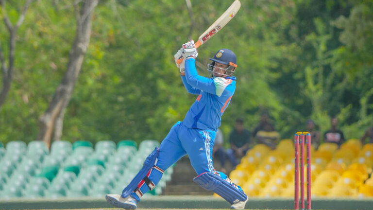 सूर्यवंशी ने जड़ा सबसे तेज लिस्ट ए अर्धशतक: “Sooryavanshi thumps fastest List A fifty as India A win tri-series” | भारत ए ने जीती ट्राई-सीरीज़